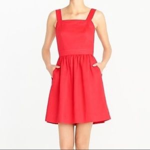 J. Crew Tie-Back Linen Sun Dress